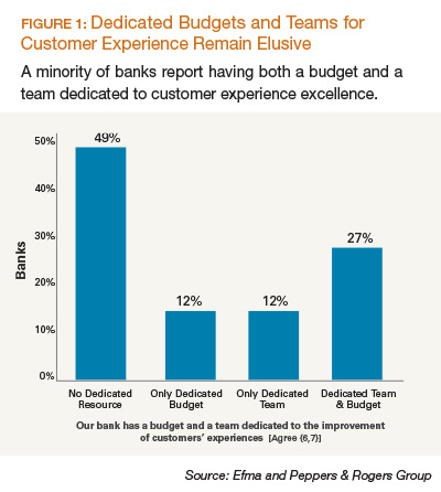 Dedicated Budgets and Teams for Customer Experience Remain Elusive