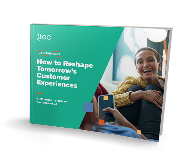 How to Reshape Tomorrow’s Customer Experiences  cover image